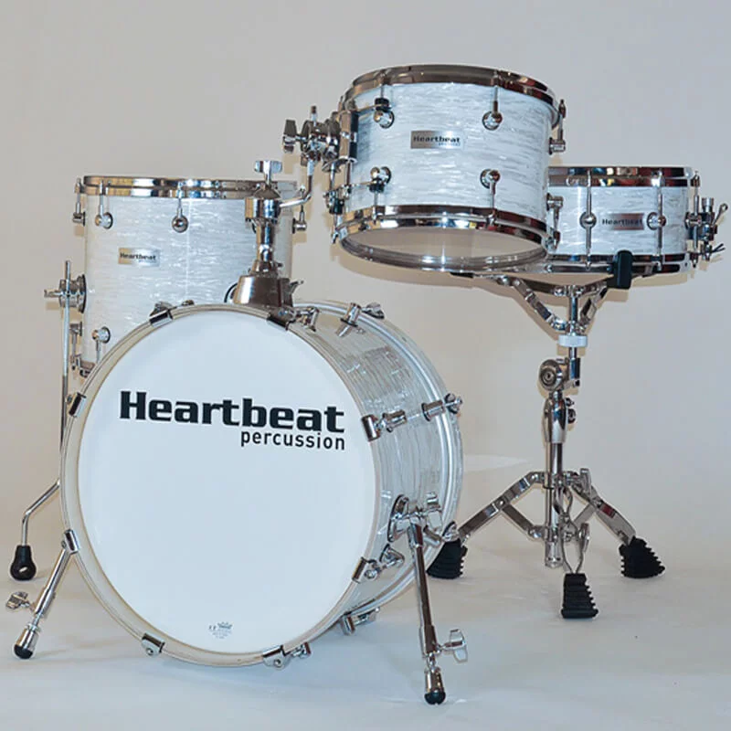 DSM Maple Drum Sets Vintage White