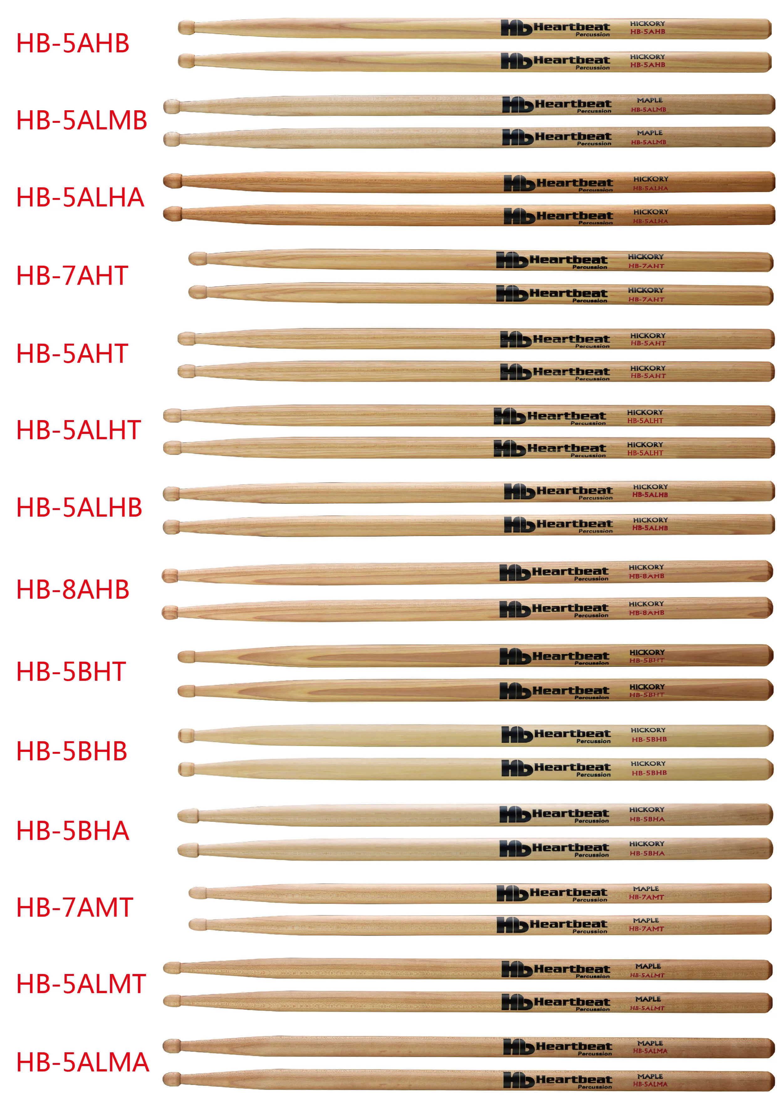 Heartbeat Drumsticks Sampler Pack - Image 3